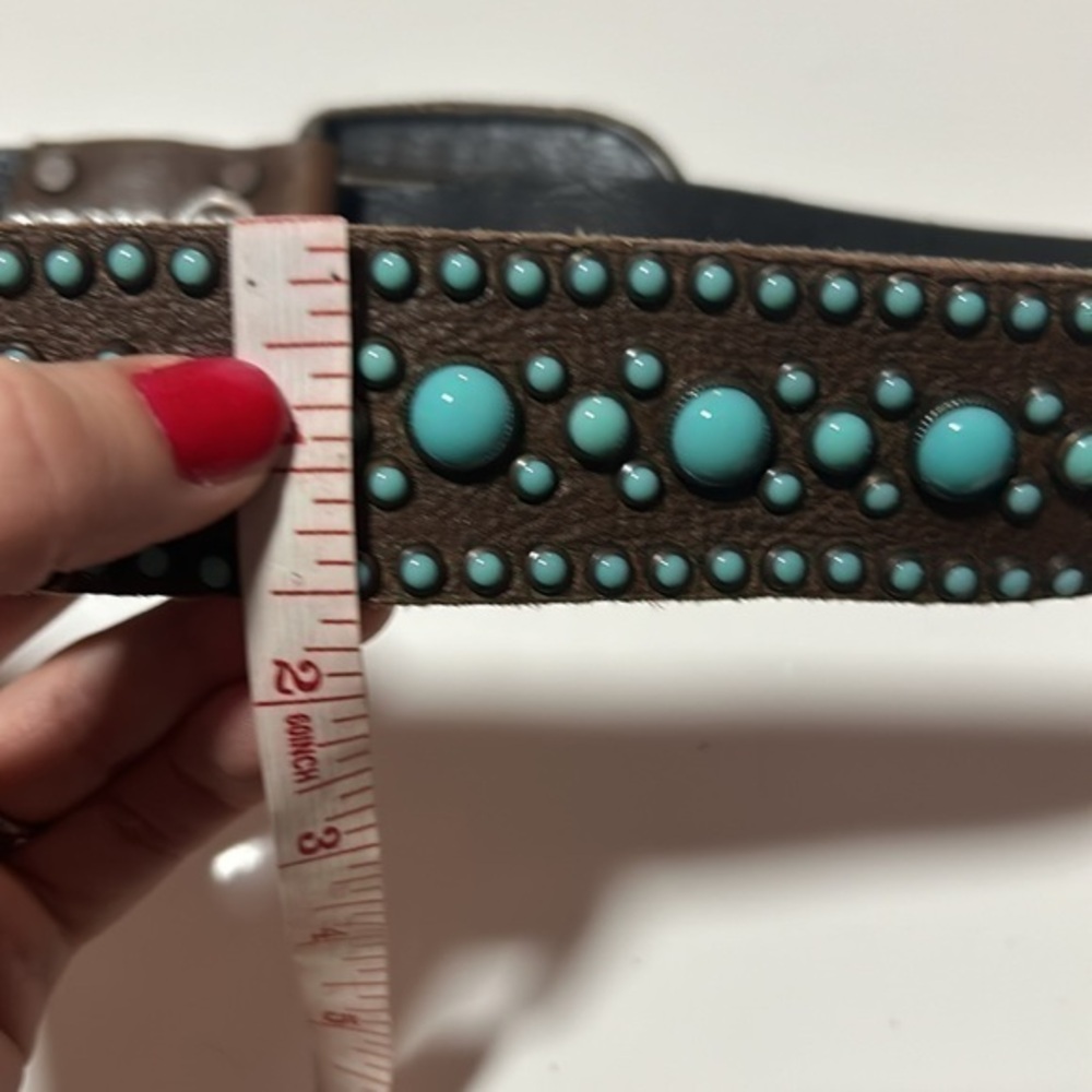 RN Design leather Rhinestone Belt‎ - Picture 6 of 6